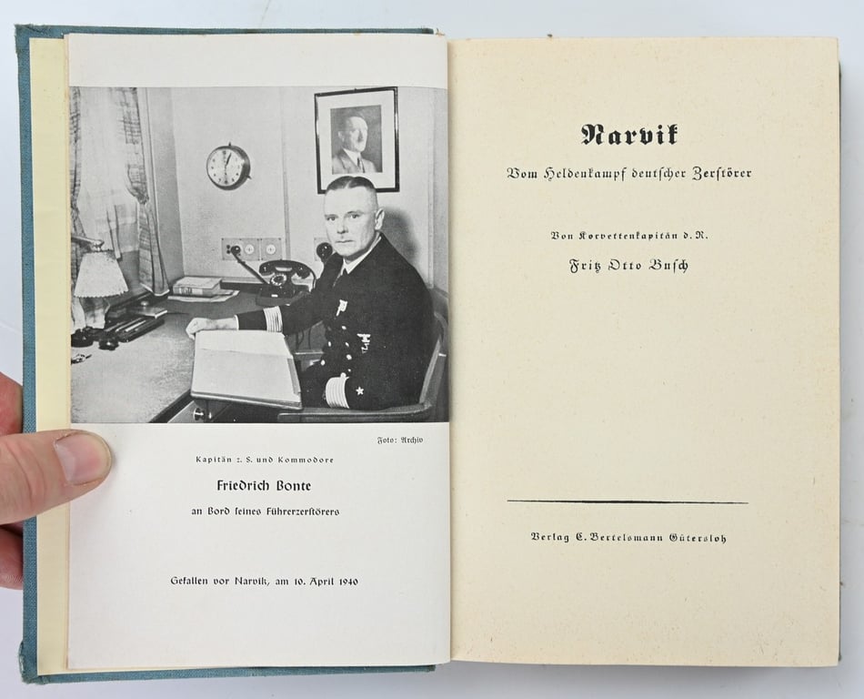 German KM Narvik Book
