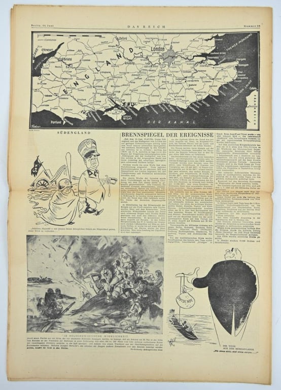 German Newspaper “Das Reich” June 1944