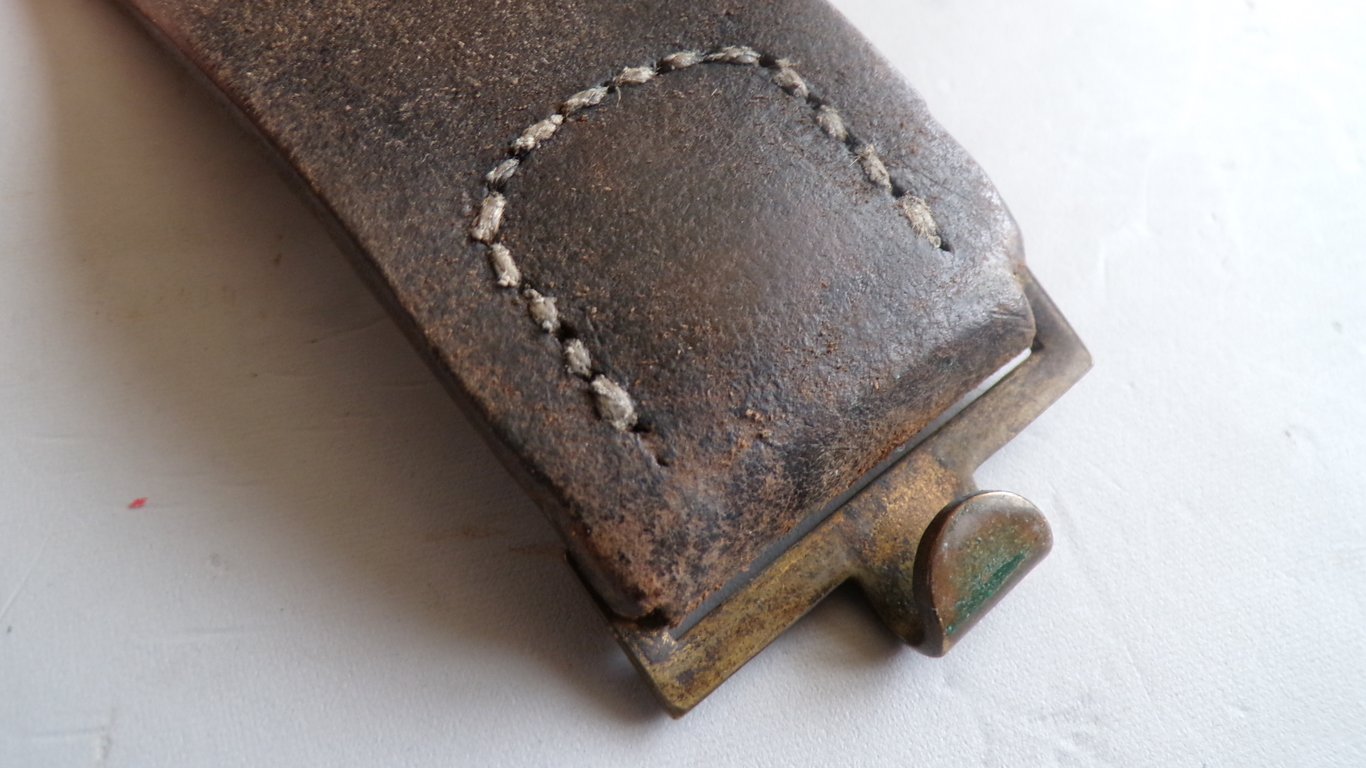 Imperial WWI Brass buckle and belt