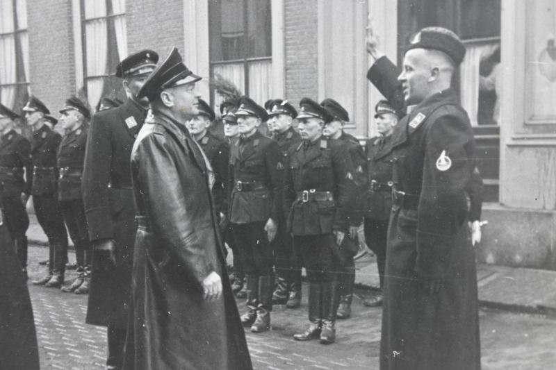 Dutch NSB Press Photo 'Christiansen'
