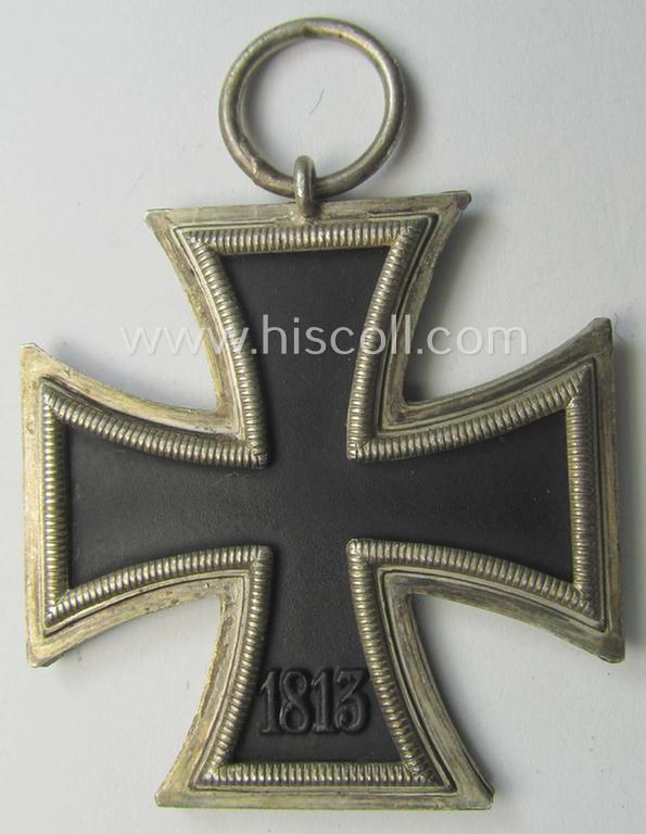 Attractive - and not that easily encountered! - 'Eisernes Kreuz II. Klasse' (ie. Iron Cross 2nd Class) being a nicely preserved (non-maker-marked and early-war-period example) as was produced by the: 'Otto Schickle'-company