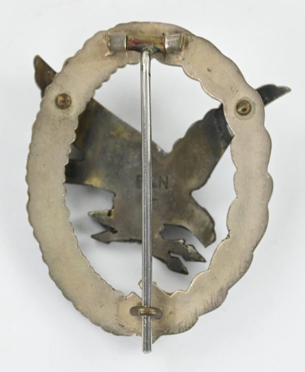 German LW Airgunner Badge with Lightning 'B&NL'