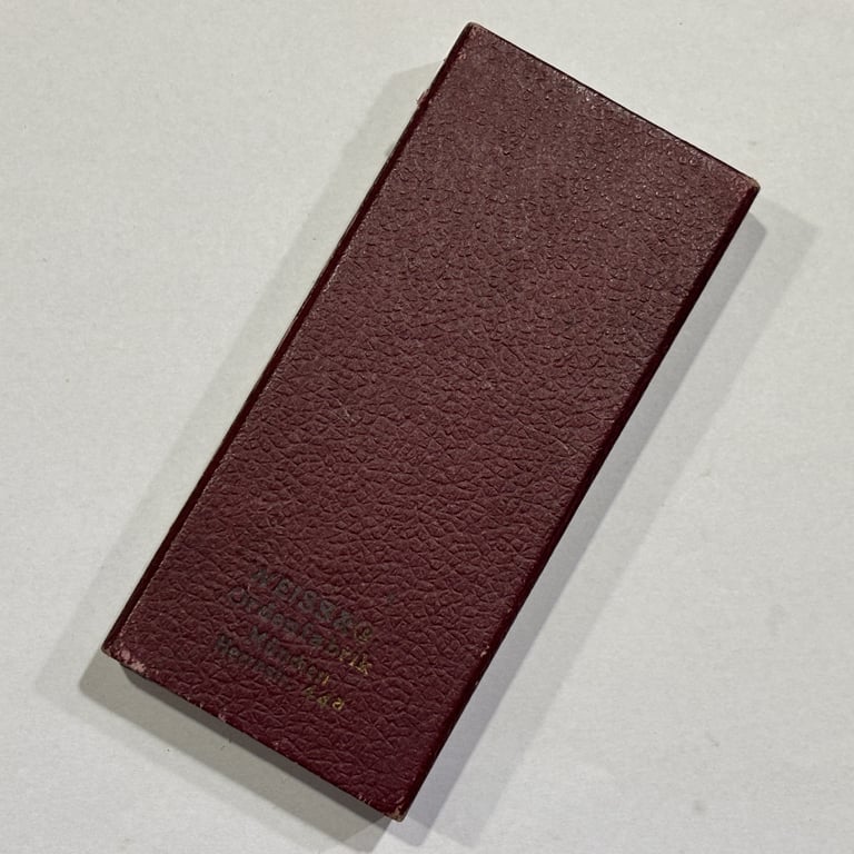 Cased Bavarian Military Merit Cross 3rd Class with Swords