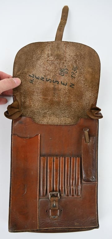 German WH/LW Officer's Mapcase 'Panzerabwehr-Abteilung 221'