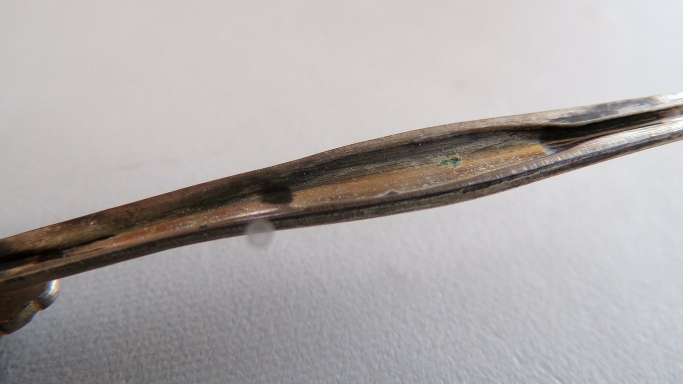 U-Boat Front Clasp in Silver Schwerin Berlin