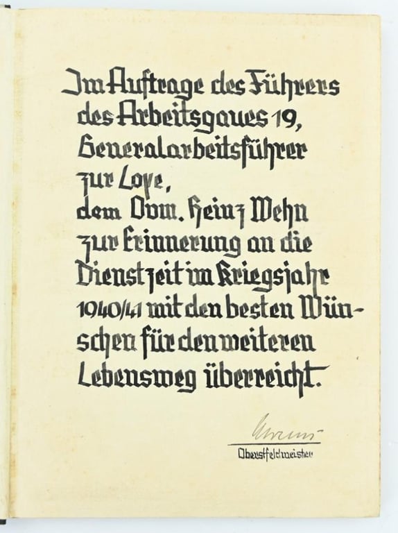 German RAD Book 'Der Arbeitsdienst, ein bildberichtbuch'