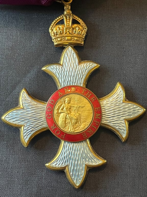 HARD TO FIND NAMED SET, CASED 1ST TYPE CBE, CORONATION MEDAL.