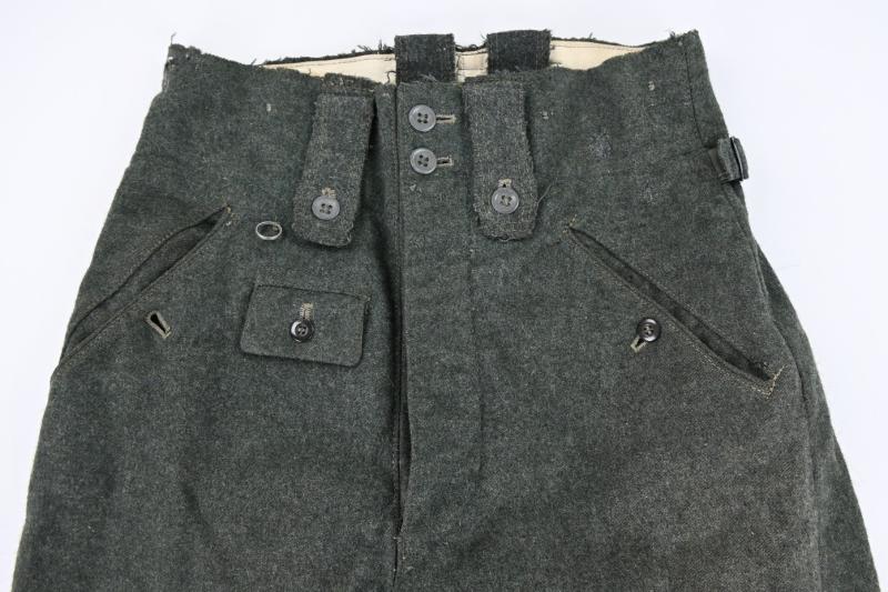 German WH/SS M43 EM Combat Trousers