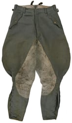 German WH Officer Cavalry Gabardine Breeches