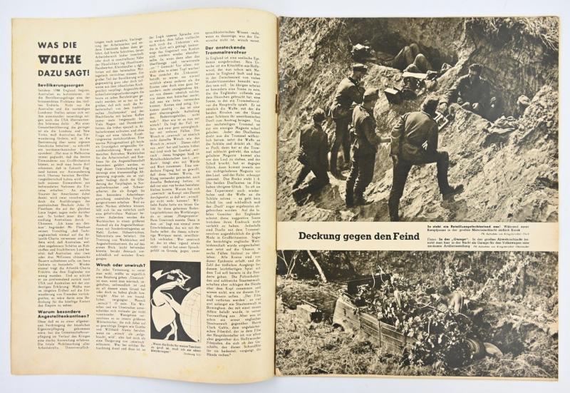 German Third Reich Magazine 'Die Woche' 1943