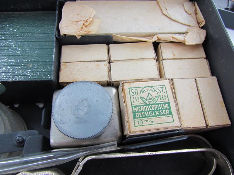 Wehrmacht Microscope cutlery(Mikroskopier Besteck)...Complete and Rare