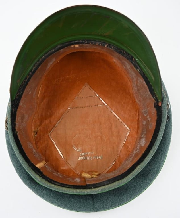 German 'Schutzpolizei' Officers Visor Cap