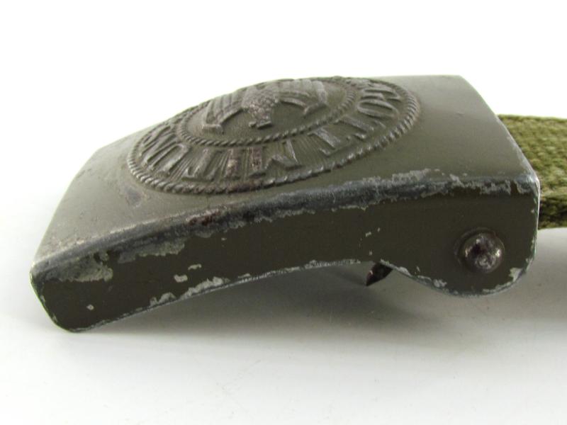 Wehrmacht (Heer) tropical ‘Afrikakorps’ steel belt buckle by Gustav Brehmer 1940