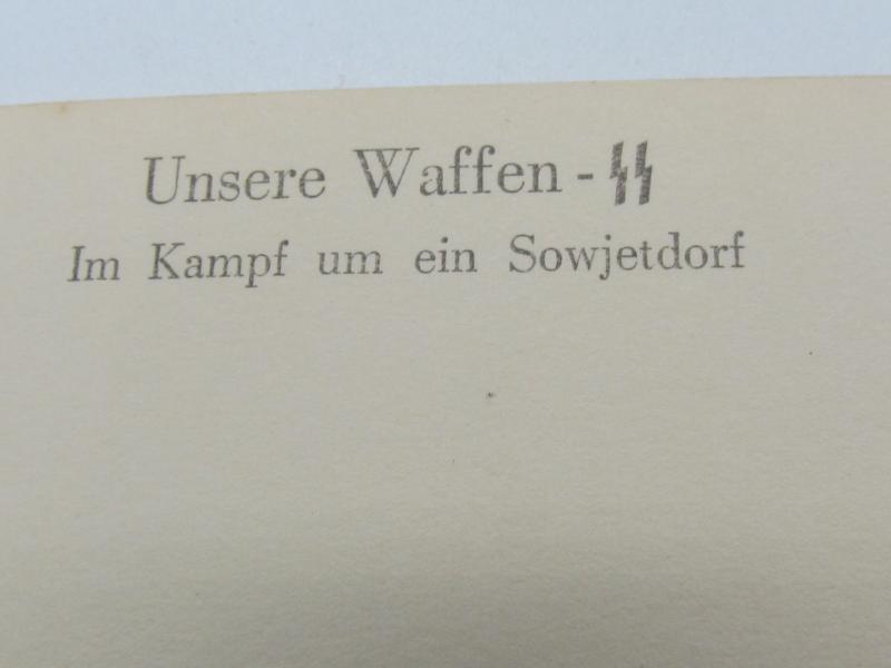 Postcard : Unsere Waffen-SS