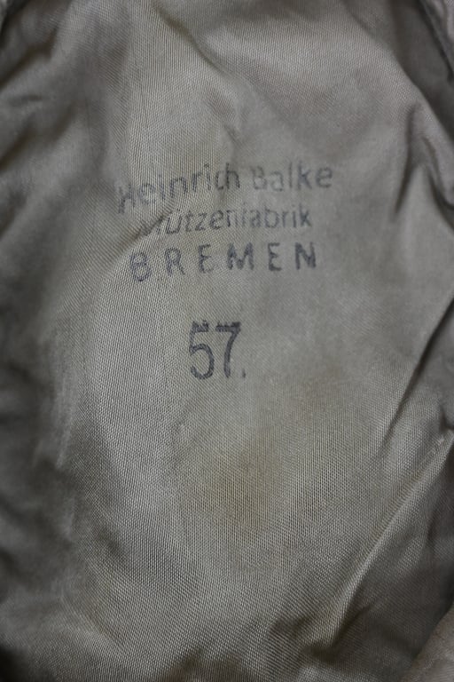 German KM Officer Coastal Artillery Fieldcap