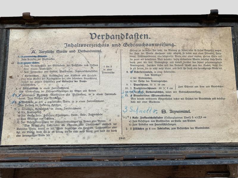 German WWII “Verbandkasten”