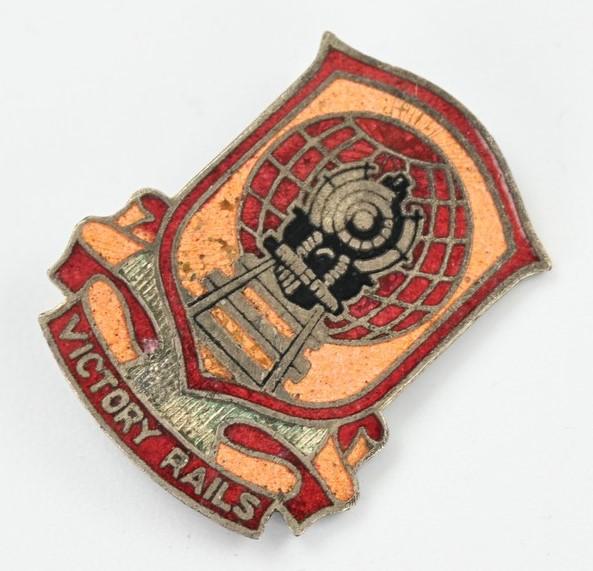 US WW2 Crest 716th Railway Operating Battalion