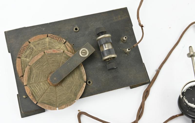 Civilian WW2 Secret Radio with headphone