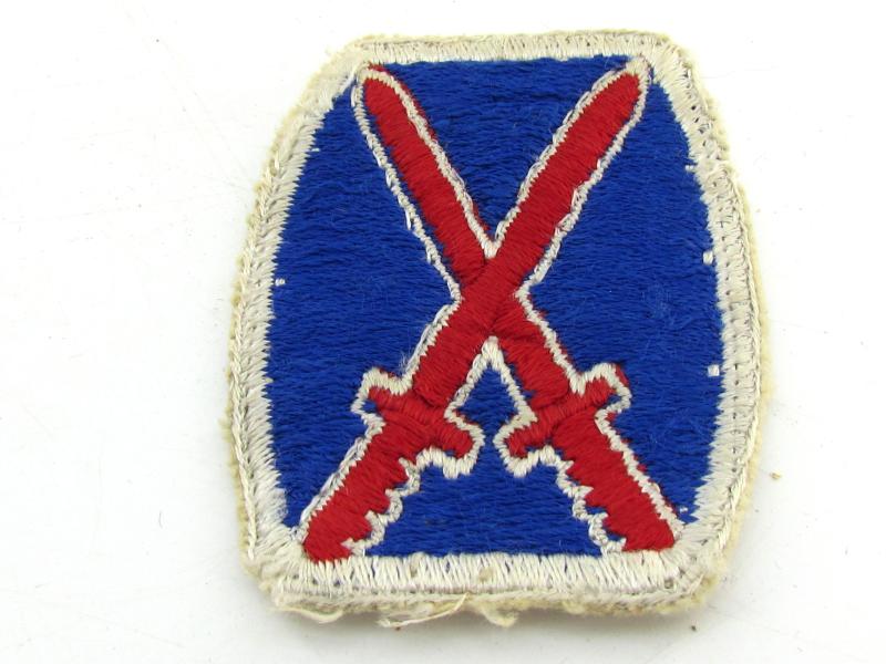 US WWII 10th Mountain division patch