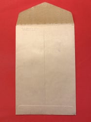 RARE DOUBLE INK SIGNED LETTER & ENVELOPE, BRITISH...