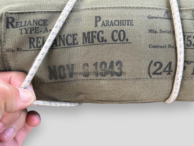 U.S. Type A-3 Chest Pack and Parachute -Nov. 1943-