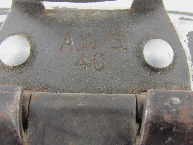 WH/SS M31 Matching Messkit Marked A.W.G.40