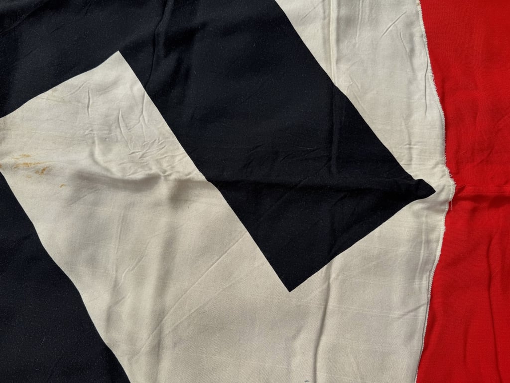 Large NSDAP Double-Sided  Flag – Dutch Wartime Manufacture