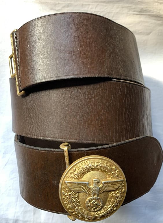 NSDAP Political Leader Belt and Buckle