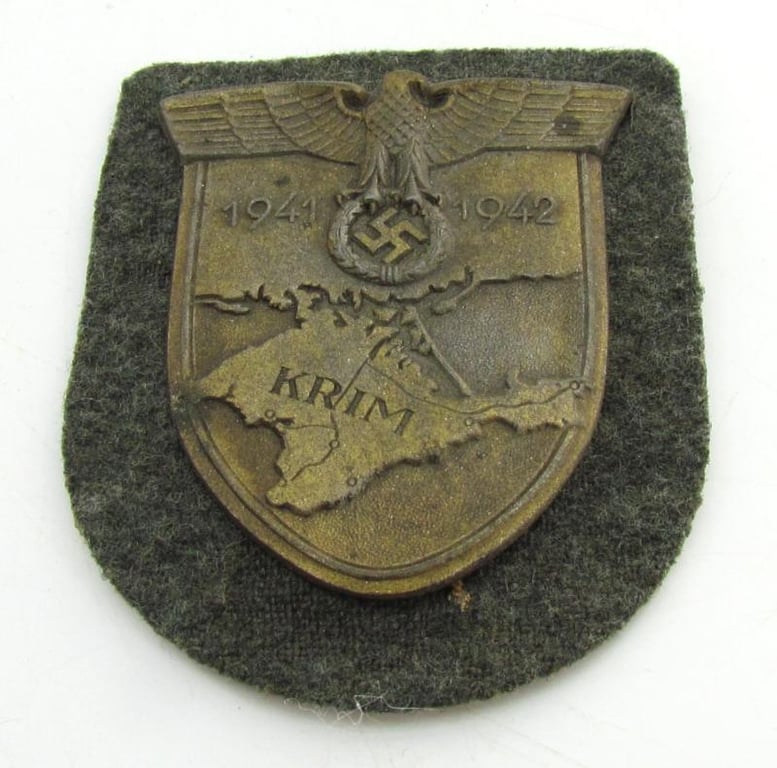 Wehrmacht (Heer) Krim Shield, by Wilhelm Deumer