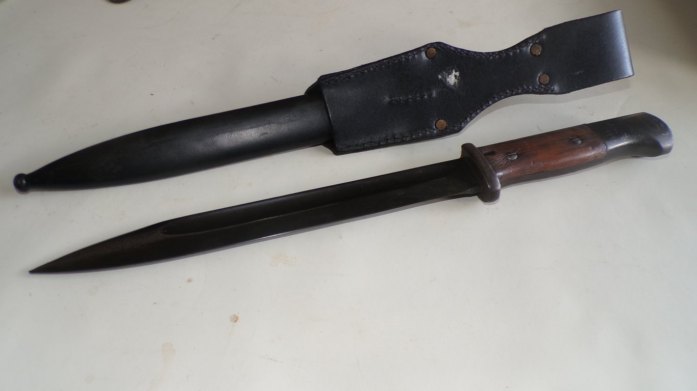 K98 Bayonet (1938) - Coppel with Jos. Corts 1939 Scabbard