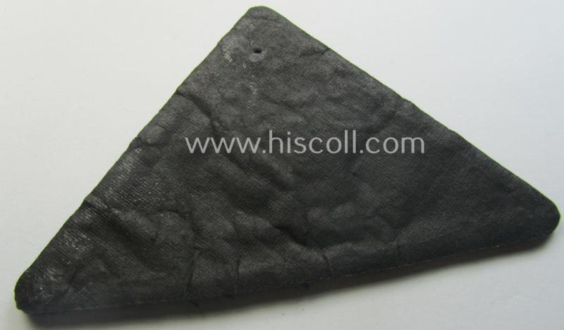 German Red Cross (ie. 'Deutsches Rotes Kreuz' or 'DRK') greyish-coloured- and/or triangular-shaped and neatly hand-embroidered (ie. typically officers'-pattern!) arm-eagle entitled: 'Marburg 4'