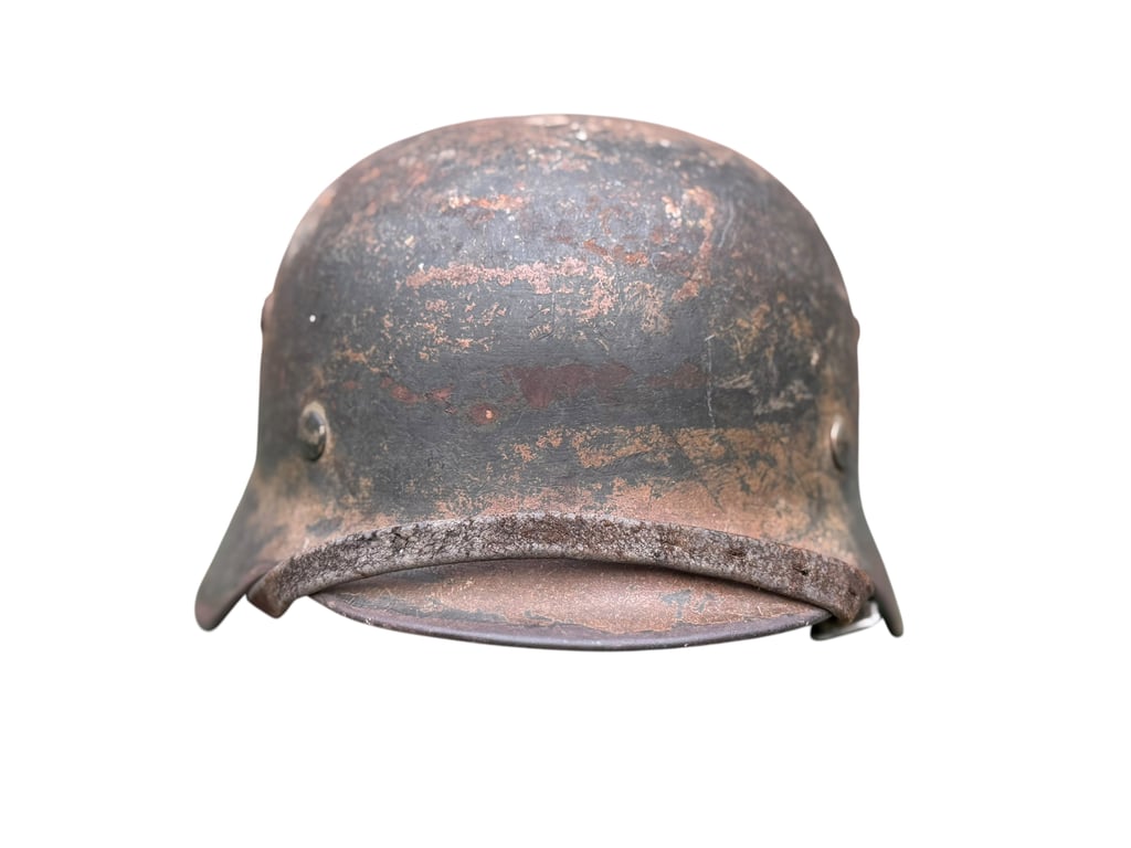 WH Heer Camouflaged M35 Helmet