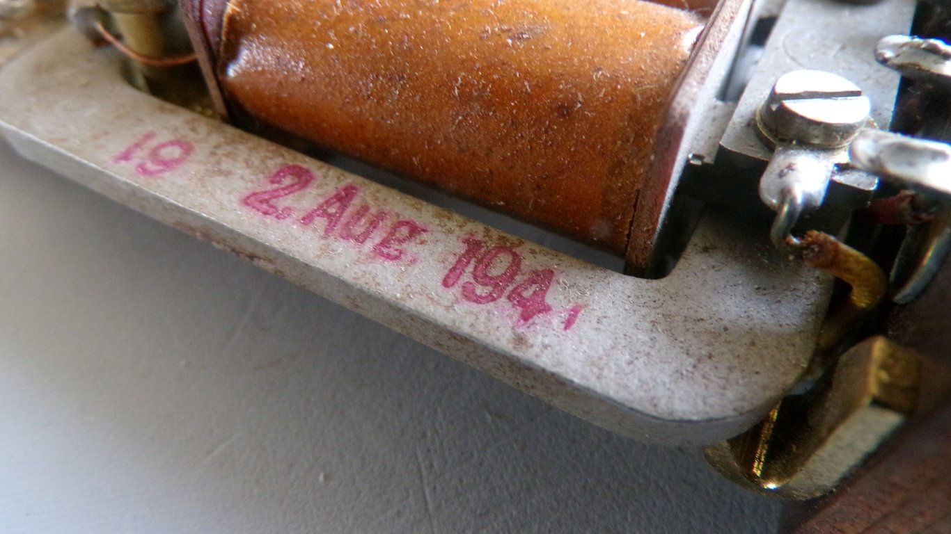 Spare polar relay for the T-36 Machine