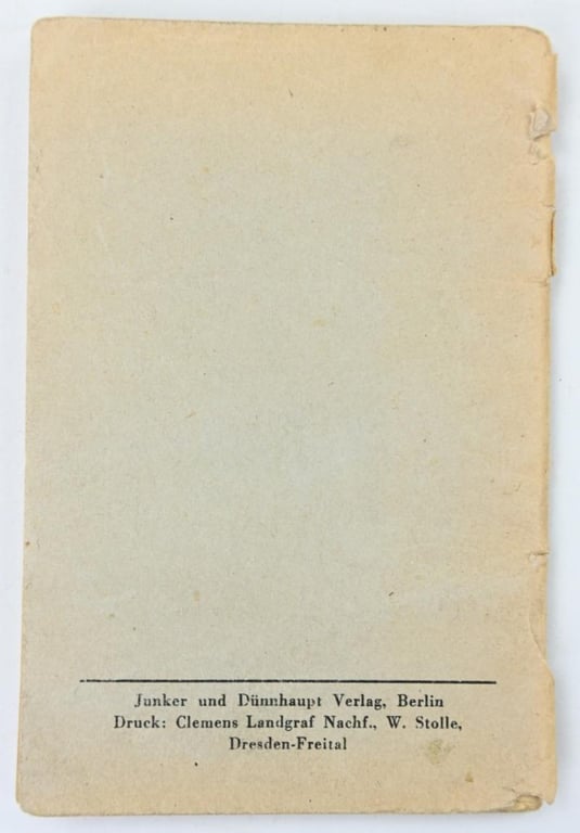 German WH Russian Translation Booklet