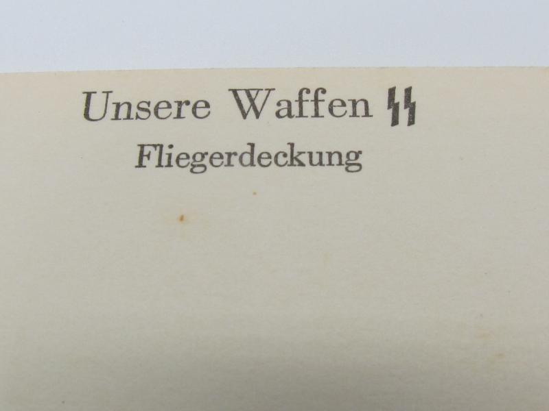Postcard : Unsere Waffen-SS