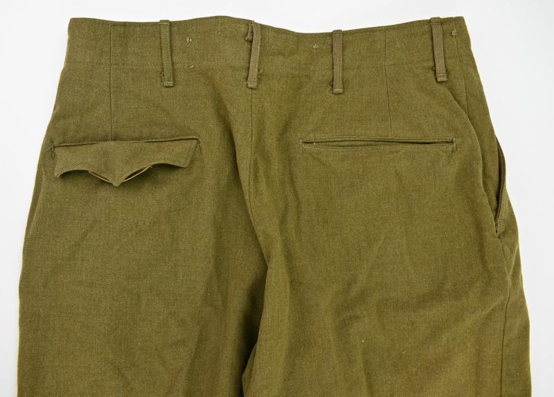 US WW2 Wool Serge Trousers
