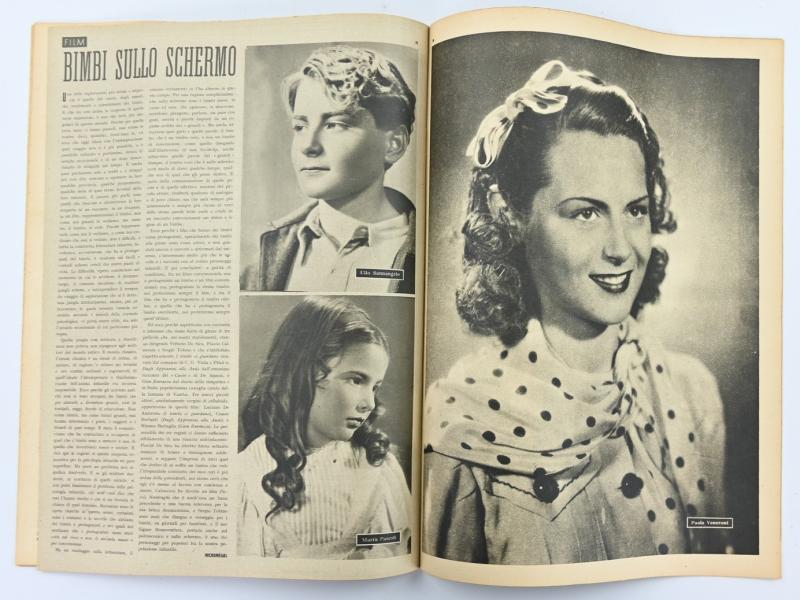German/Italian Magazine 'Tempo' 1943