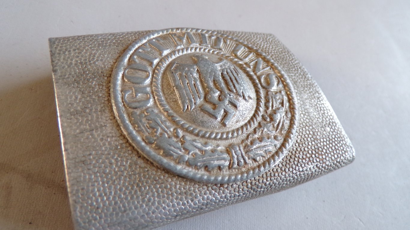 Heer Combat Used Dress Belt & Buckle