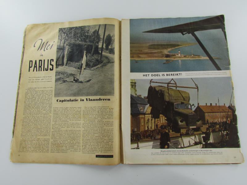Signal German War Time magazine No 5 1940...Dutch