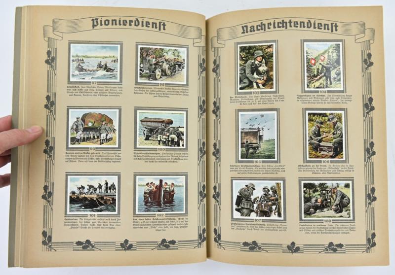 German Cigaretalbum 'Die Deutsche Wehrmacht'