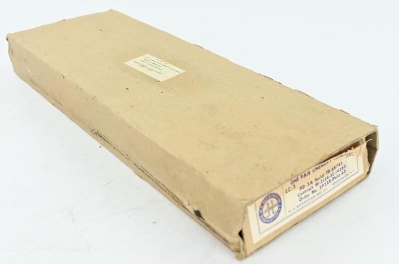 US WW2 Signal Corps LC-5 Lineman's Climbers  in Case