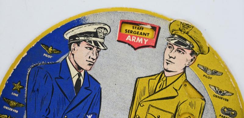 US WW2 Army-Navy Insignia Guide Disc