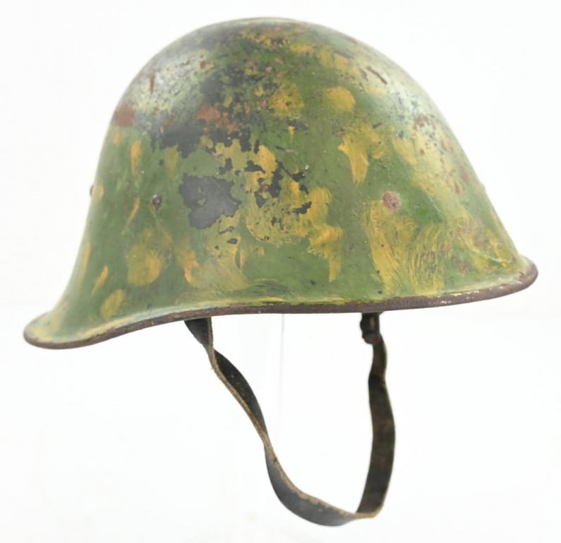 Dutch WW2 M27 Combat Helmet with KM Camo