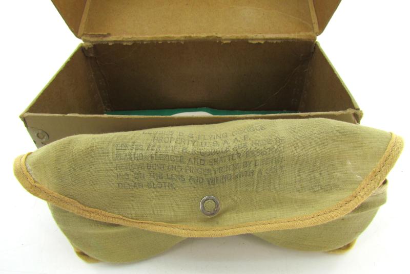 US WWII Polaroid Flying Goggles Type B-8