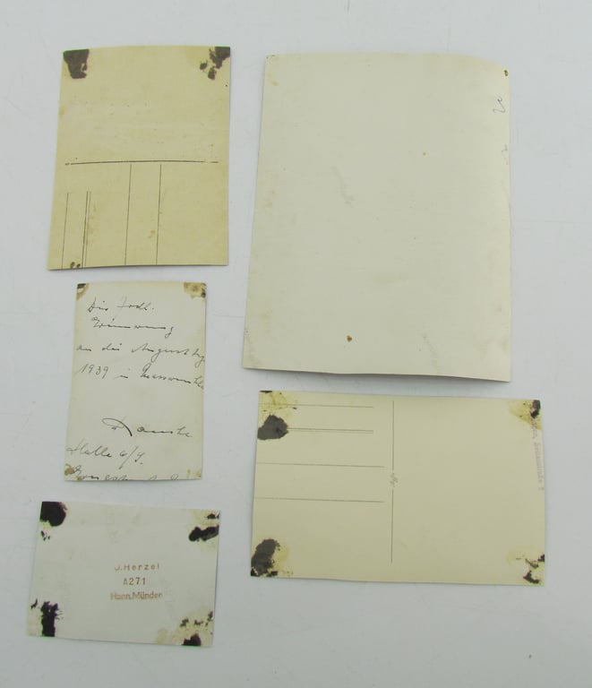 German Forestry Official – Personal Photograph Grouping