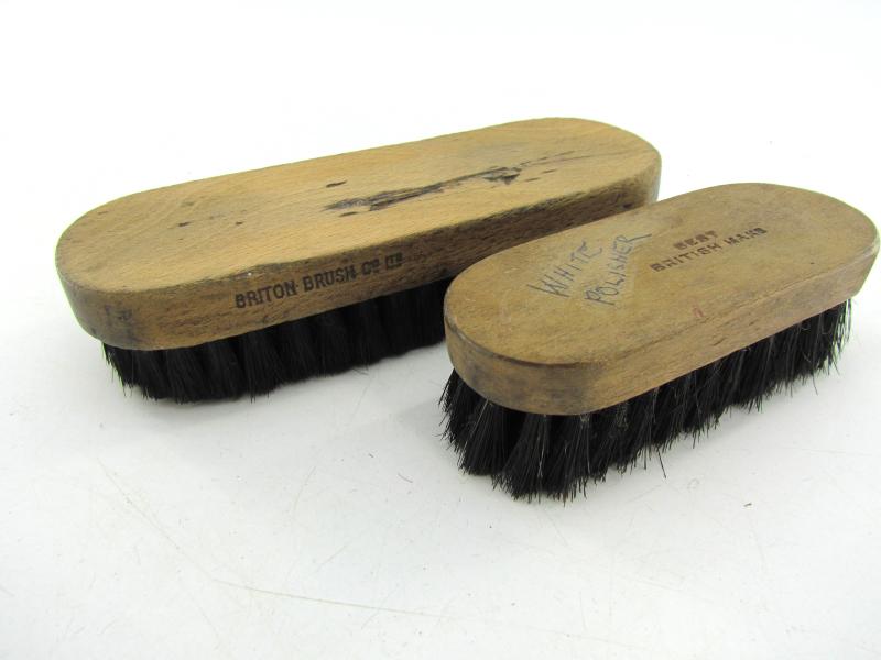 2x British WWII  Clothes Brushes