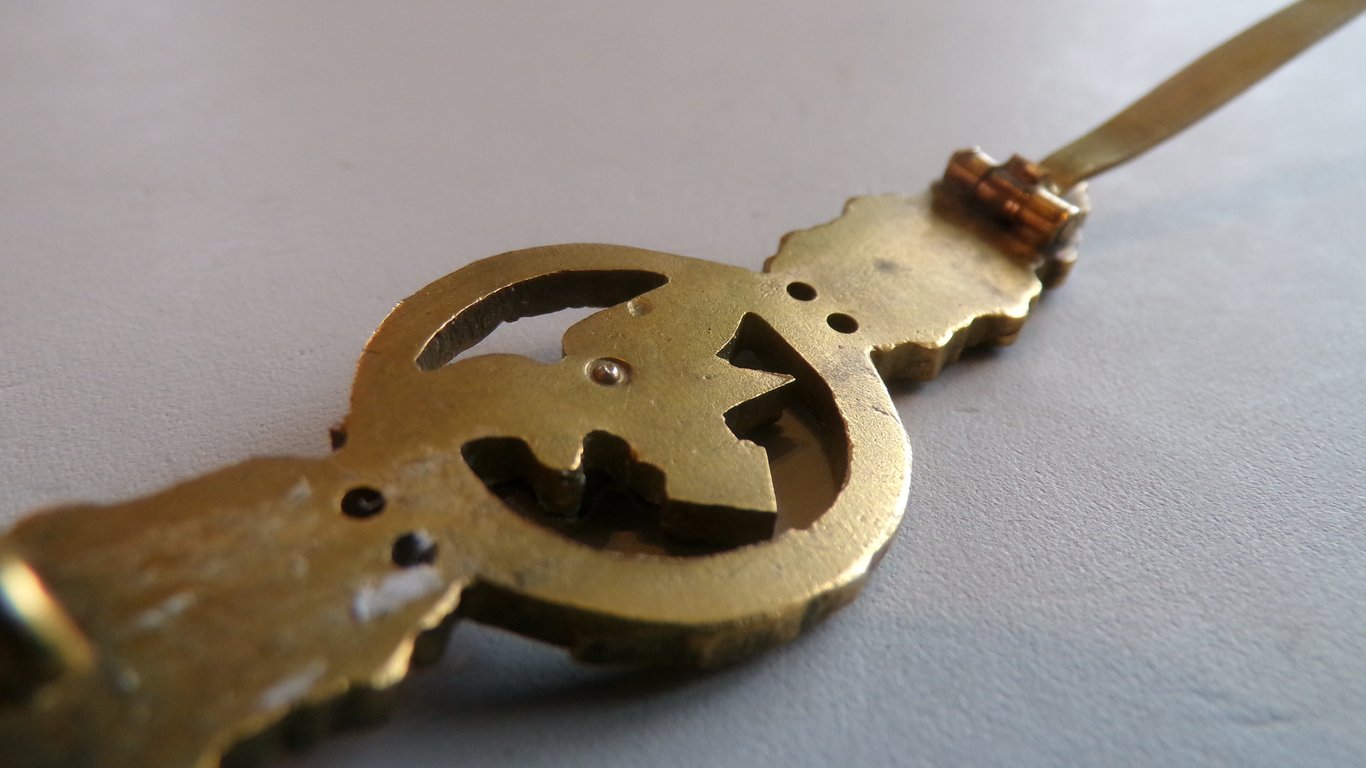 Frontflugspange fur Transportflieger in Gold