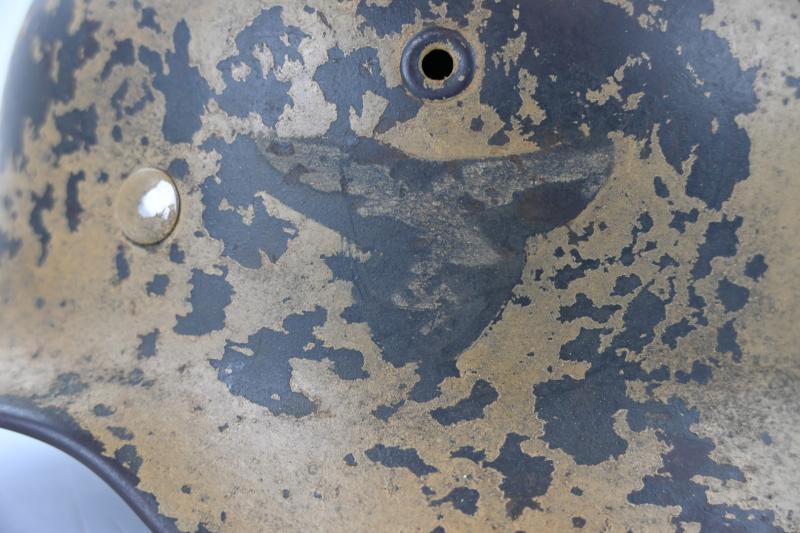 German LW M40 SD Tropical Camo Helmet