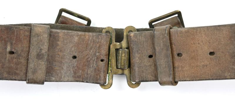 British WW2 1939 Pattern Leather Combat Belt