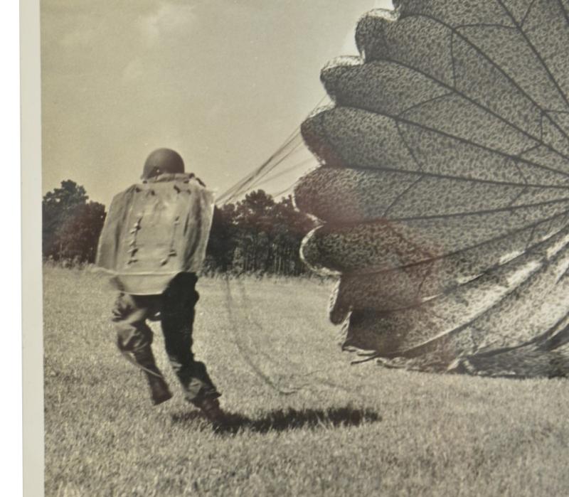 US WW2 Airborne Press Photo